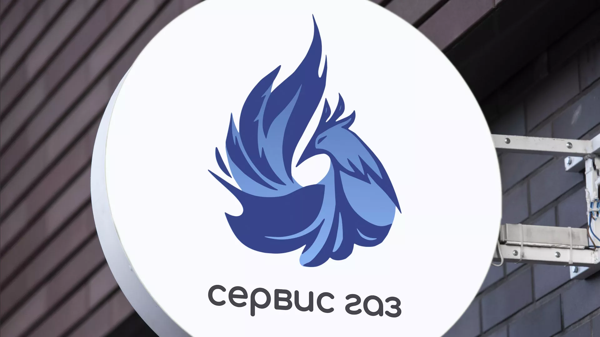 Создание логотипа «Сервис газ» в Борисоглебске