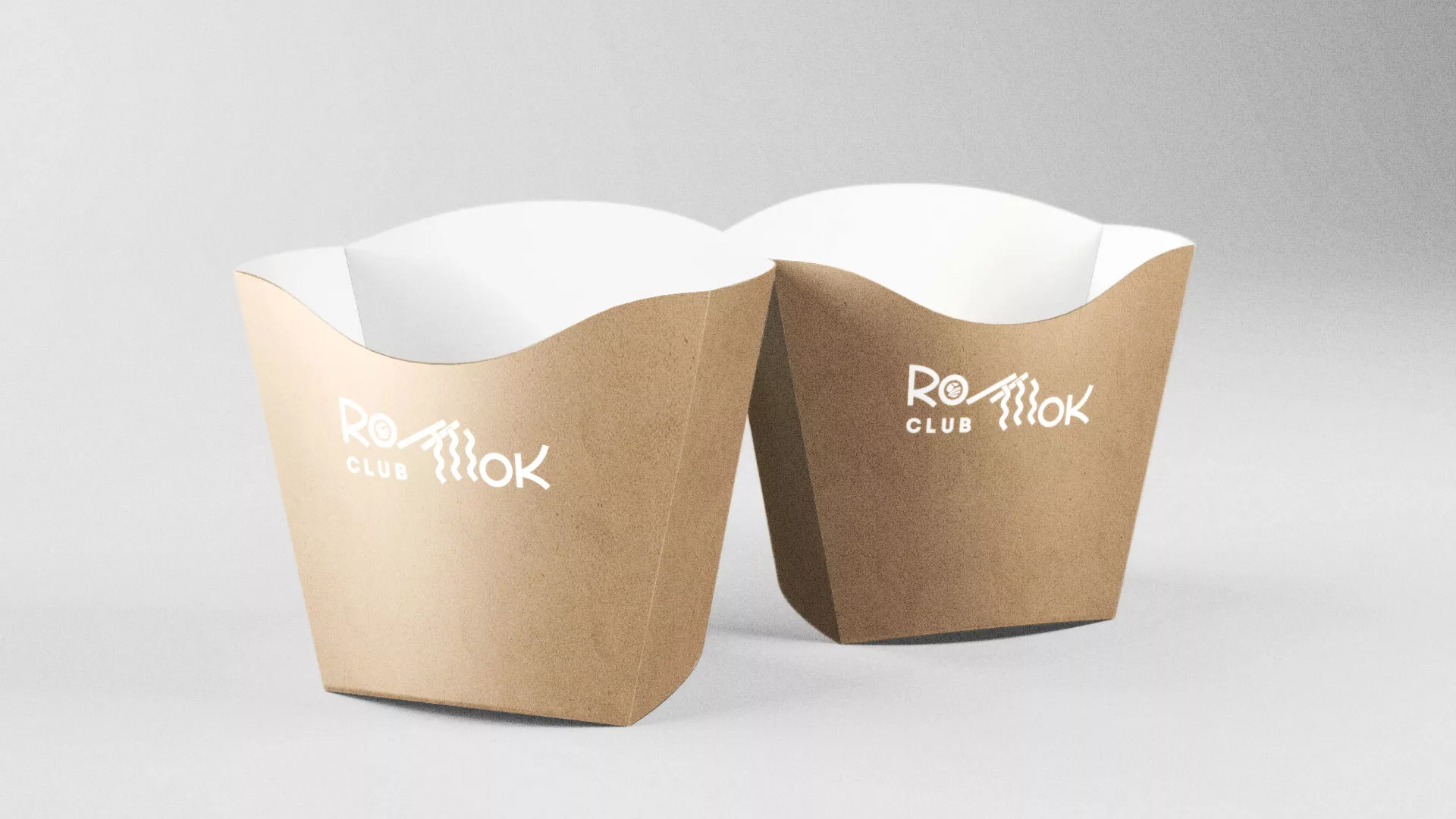 Создание логотипа суши-бара «Roll Wok Club» в Борисоглебске